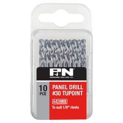 P&N - Drill Panel D/end HSS Bright #30 (3.26mm) 10Pk | 166044646