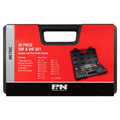 P&N - Tap & Die Metric Carbon Steel Set 40Pc P&N | 166044650