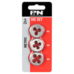 P&N - Die Button Met Set M5-M6-M8 Carded 3Pc P&N | 166044654