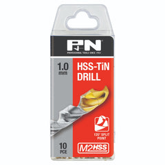 P&N - Drill Jobber Hss-Tin-Tip Tradepack 1.0mm 10Pk P&N | 166310394