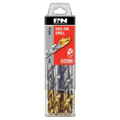 P&N - Drill Jobber Hss-Tin-Tip Tradepack 1/2In 5Pk P&N | 166415000