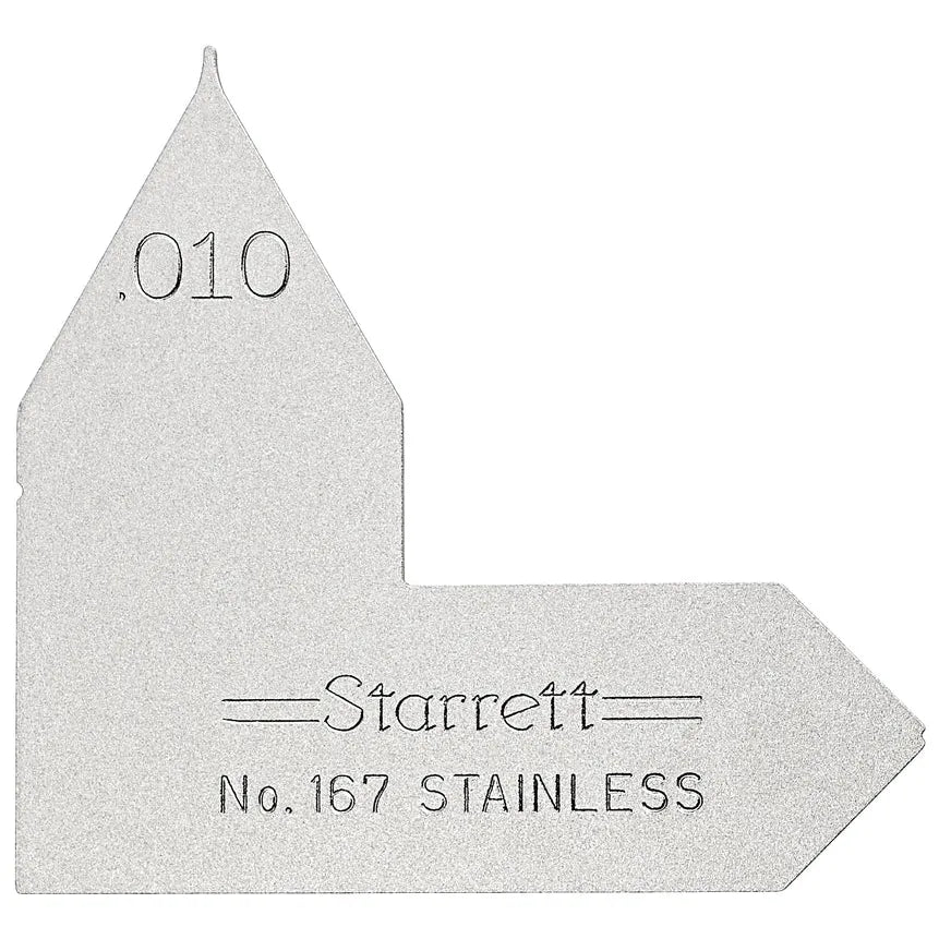 Starrett - Radius Gage .010in | 167-010