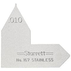 Starrett - Radius Gage .010in | 167-010