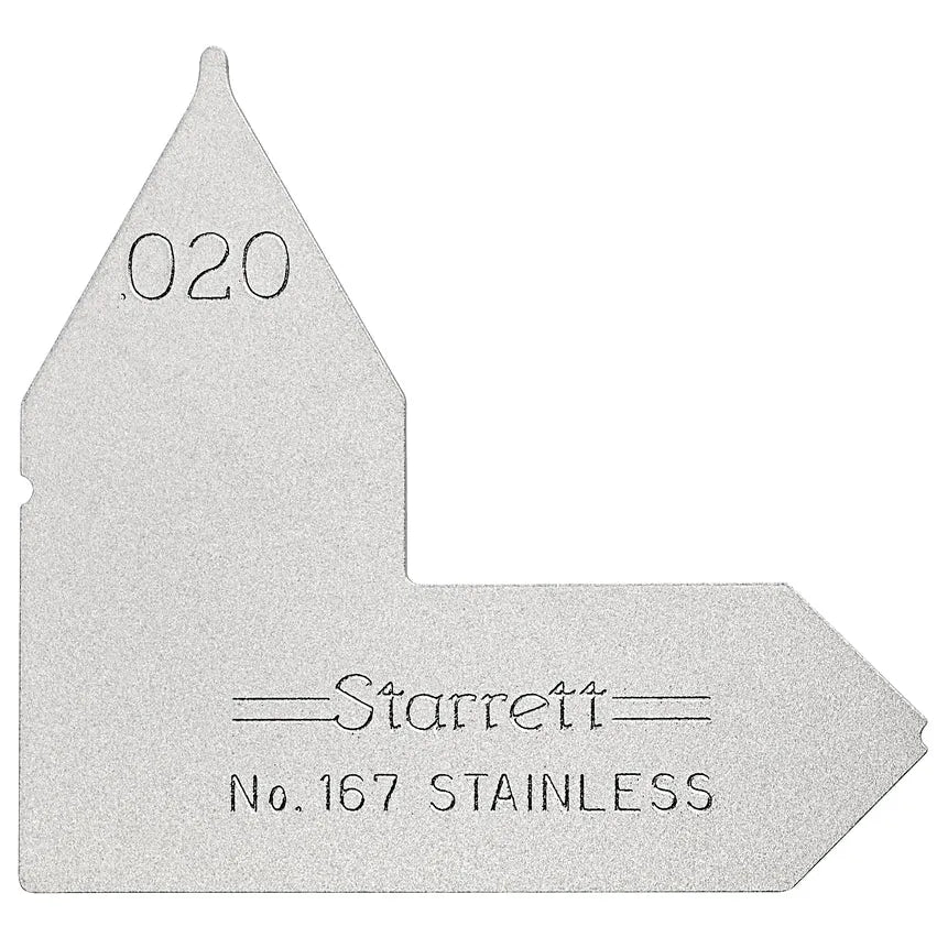 Starrett - Radius Gage .020in | 167-020