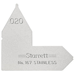 Starrett - Radius Gage .020in | 167-020