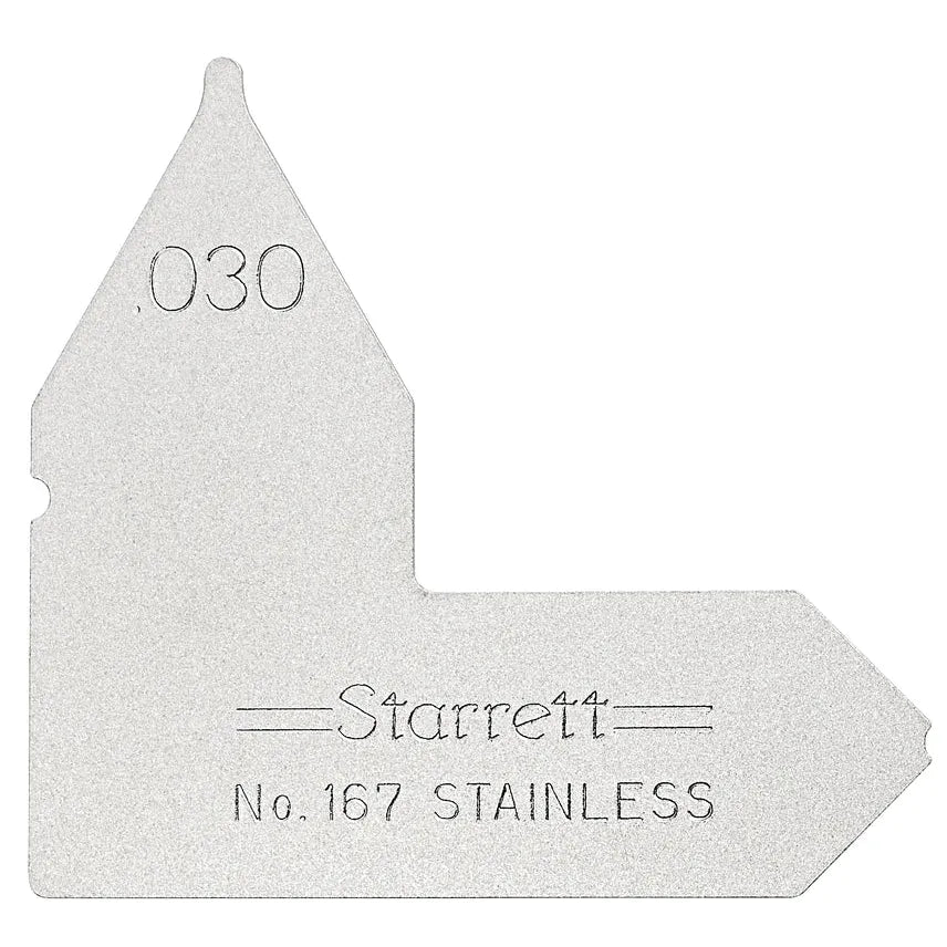 Starrett - Radius Gage .030in | 167-030