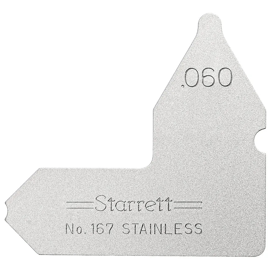 Starrett - Radius Gage .060in | 167-060