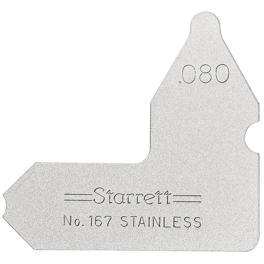 Starrett - Radius Gage .080in | 167-080