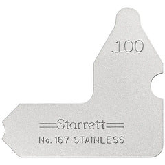 Starrett - Radius Gage .100in | 167-100