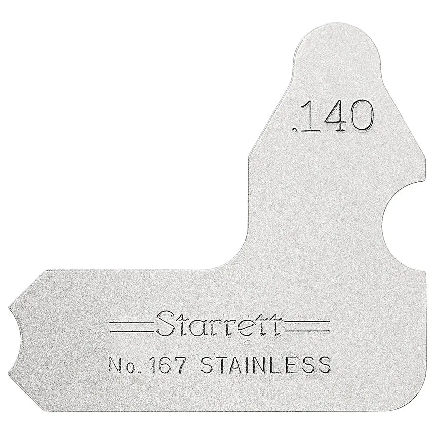 Starrett - Radius Gage .140in | 167-140