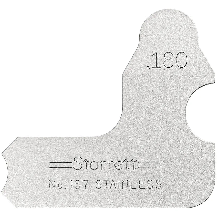 Starrett - Radius Gage .180in | 167-180
