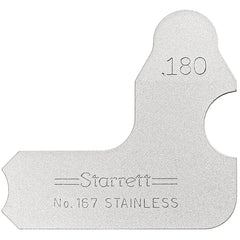 Starrett - Radius Gage .180in | 167-180