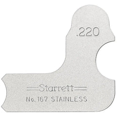 Starrett - Radius Gage .220in | 167-220