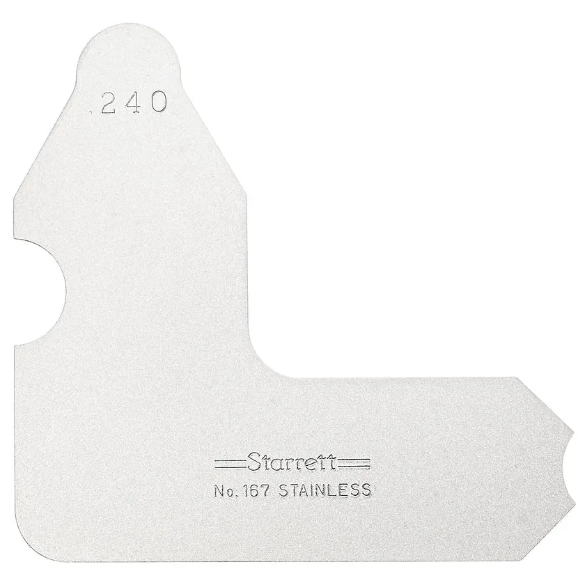 Starrett - Radius Gage .240in | 167-240