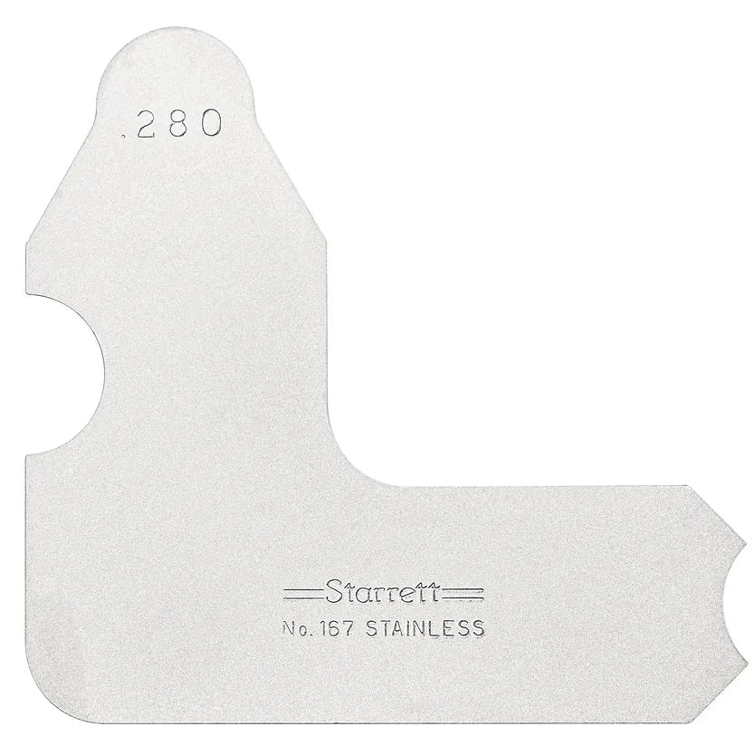 Starrett - Radius Gage .280in | 167-280