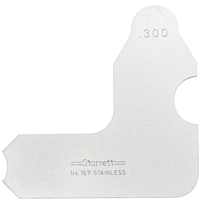 Starrett - Radius Gage .300in | 167-300