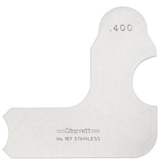 Starrett - Radius Gage .400in | 167-400