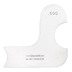 Starrett - Radius Gage .500in | 167-500