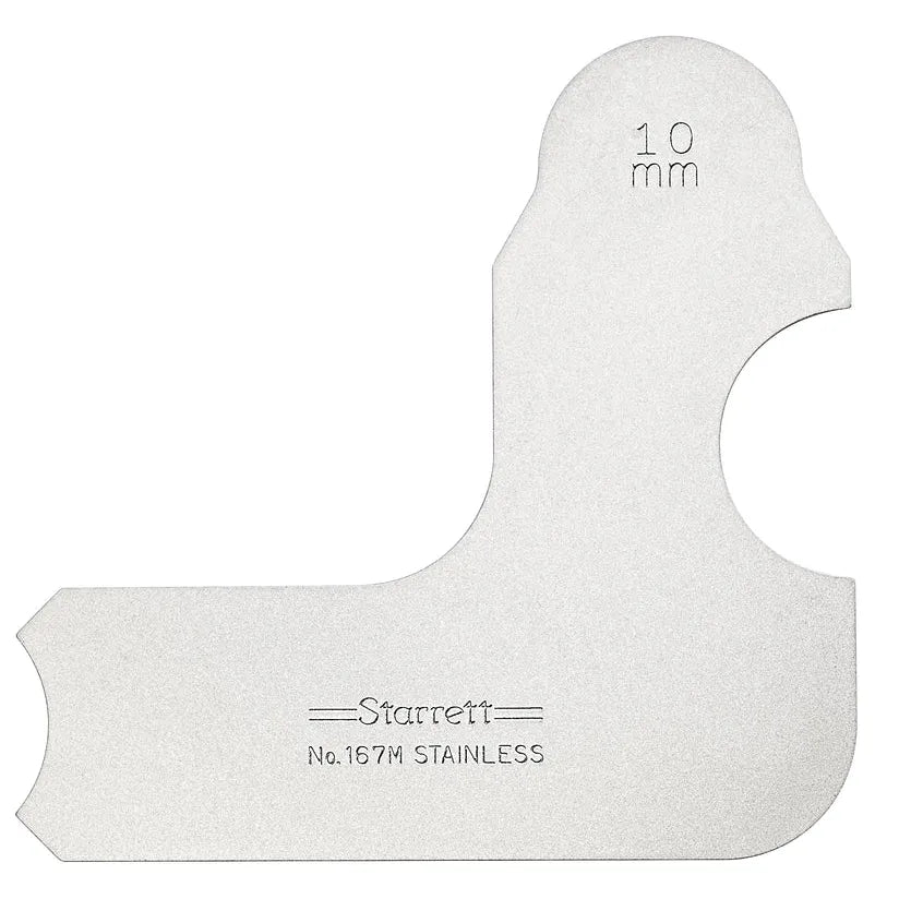 Starrett - Radius Gauge 10mm | 167m-10