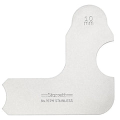 Starrett - Radius Gauge 10mm | 167m-10