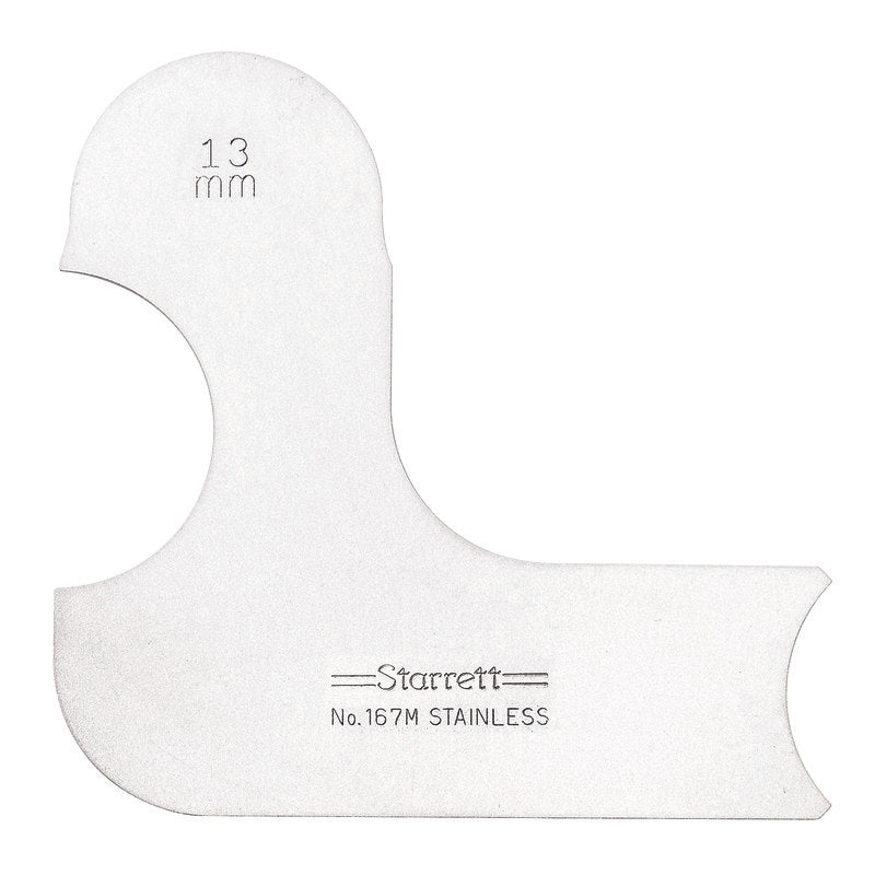 Starrett - Radius Gauge 13mm | 167m-13