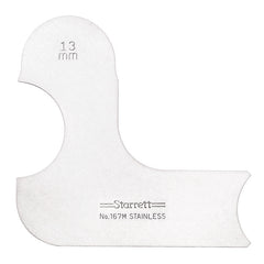 Starrett - Radius Gauge 13mm | 167m-13