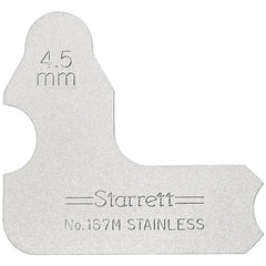 Starrett - Radius Gauge 4mm | 167m-4