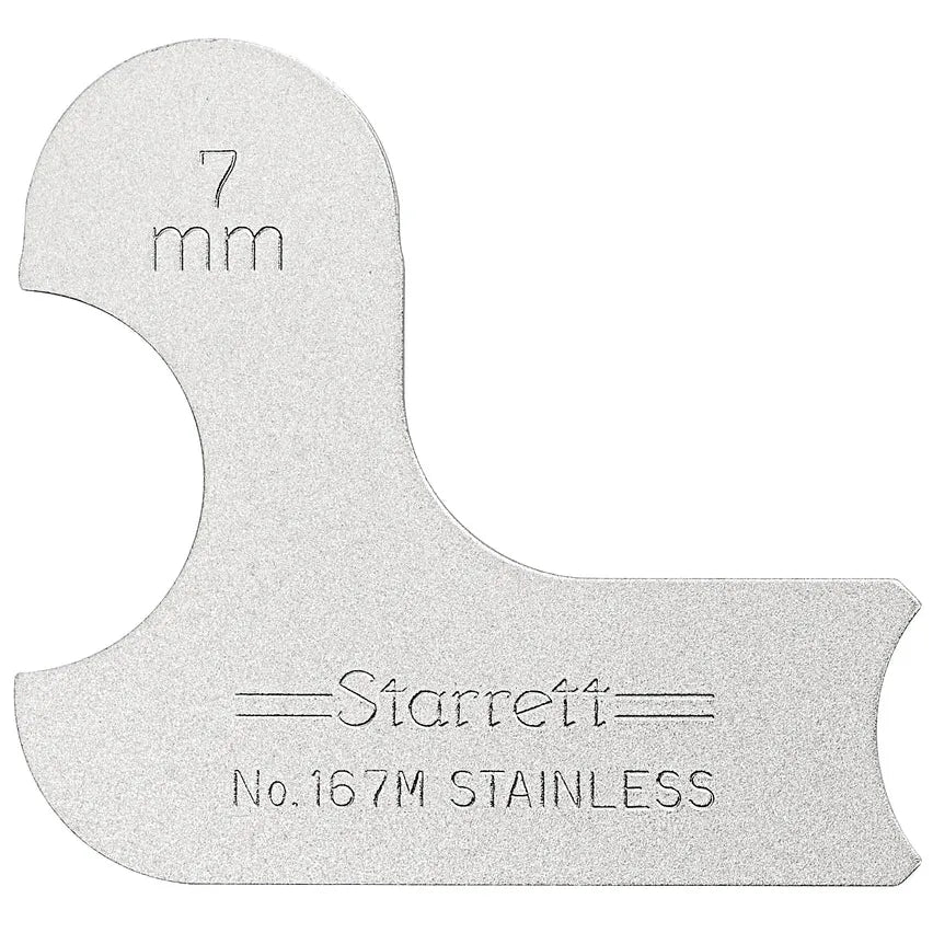 Starrett - Radius Gauge 7mm | 167m-7