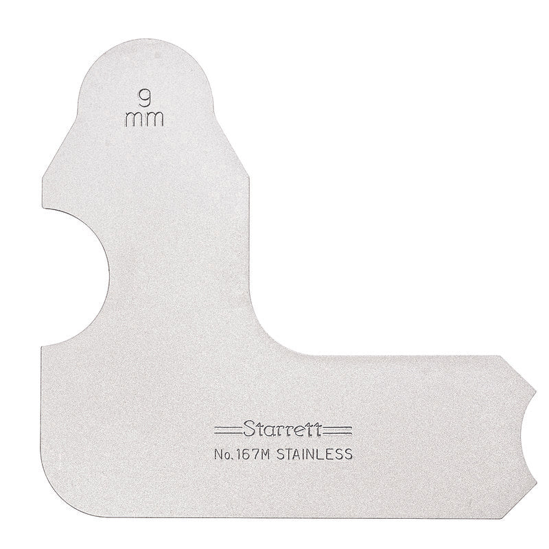Starrett - Radius Gauge 9mm | 167m-9