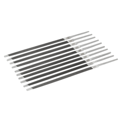 Bahco - Taper File - 5" - 13cm - Double Extra Slim Cut - No Handle - Industrial Pack | 4-188-05-2-0