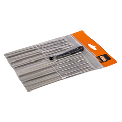 Bahco - Needle File Set - 12 Pce in Wallet - 6" - 16cm - Smooth Cut - No Handle | 2-472-16-2-0