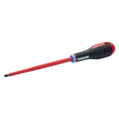 Bahco - Pz2 ERGO Handled Screwdriver - Insulated to V Pozidriv | BE-8822S