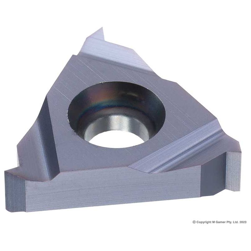 Harlingen - TiAlN Coated Carbide Internal Threading Insert - 16IR AG55 (0.5-1.5mm Pitch) | 16IRAG55
