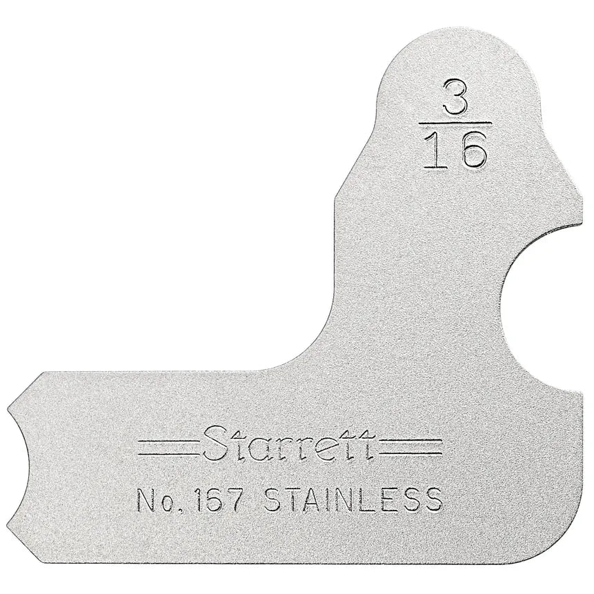 Starrett - Radius Gauge 3/16in | 167-3/16