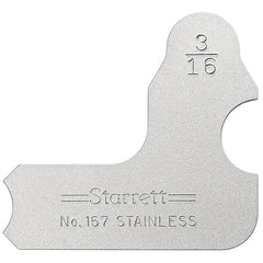 Starrett - Radius Gauge 3/16in | 167-3/16