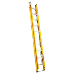 Gorilla - Extension Ladder With Pole-Mount 3.1-5.3m (10-17ft) Fibreglass 130kg Industrial | FELP10/17-I