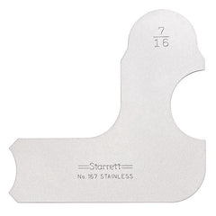 Starrett - Radius Gauge 7/16in | 167-7/16