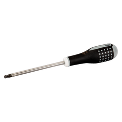 Bahco - ERGO Handled Screwdriver - Hexagon Ball End - 222mm - Blade 100mm - 2.5mm Tip | BE-8725