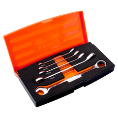 Bahco - Combination Ratchet Spanner Set - Metric - 5 Pieces - 8 - 10 - 13 - 17 & 19mm | 1RM/S5