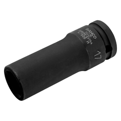 Bahco - 1/2" Square Drive Deep Impact Socket with 15mm Hex Profile and Phosphate Finish | K7806M-15