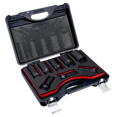 Bahco - 3/4" Metric Impact Socket Set - Deep Impact - 8 Pieces - Sizes: 21 - 22 - 24 - 27 - 30 - 32 - 36 & 41mm | K8906M/8