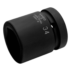 Bahco - 1" Square Drive Impact Socket with 60mm Hex Profile and Phosphate Finish | K9501M-60