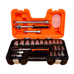 Bahco - 24 Piece 1/2" Drive Metric Socket Set | S240