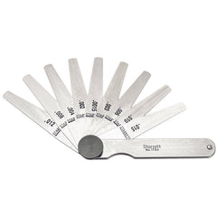 Starrett - Thickness Gage 9 Tapered Leaves .0015-.015in Range | 172at