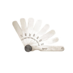 Starrett - Thickness Gage 9 Straight Leaves .0015-.015in Range | 172a