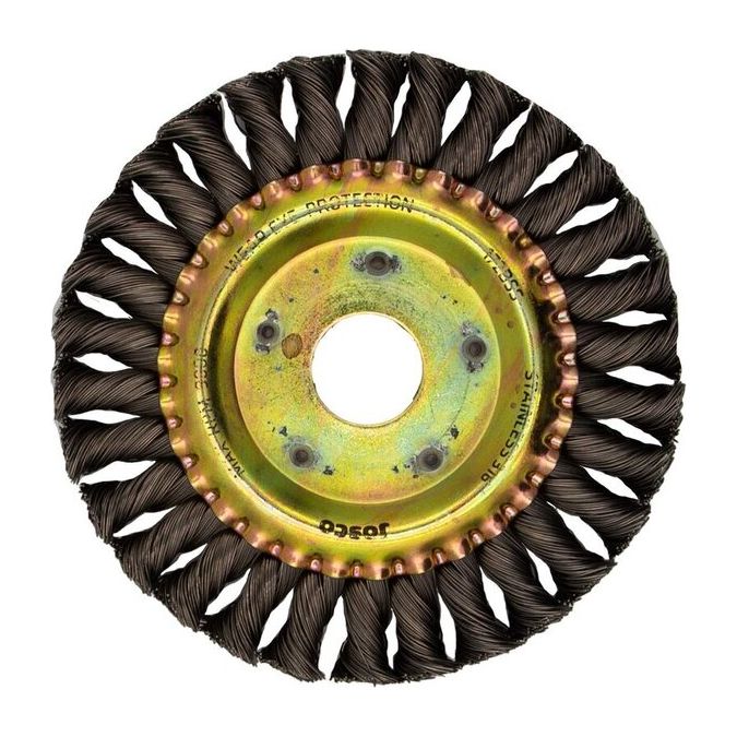 Josco - Brush Wheel TK30 - 150 x 1R x MB 0.50 Stainless 316 | 172BSS