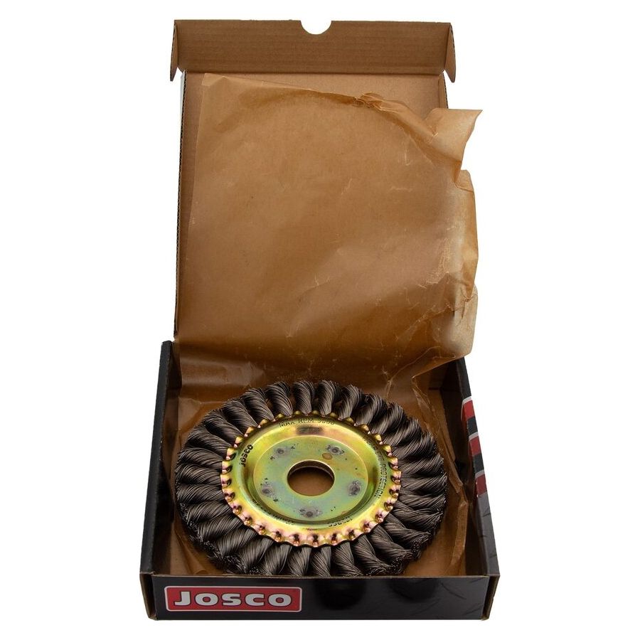 Josco - Brush Wheel TK30 - 150 x 1R x MB 0.50 Stainless 316 | 172BSS