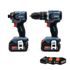 Senix - X2 18V 2 Piece Combo Kit P1 | S2K2B2-03-P1