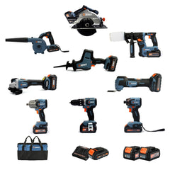 Senix - 184mm X2 18V Brushless Circular Saw Skin | PSCX2-M3-EU-0
