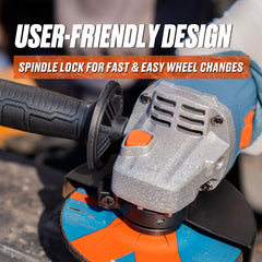 Senix - AC Corded 1010W 125mm Angle Grinder Kit | PAE10.1-M1-EU